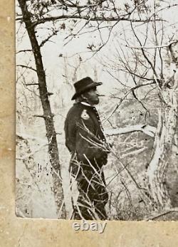 Original CIVIL War General Grant At Lookout Mountain Nov. 1863 Photograph