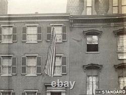 Original CIVIL War Petersen House Where Pres. Lincoln Died Photograph 1913