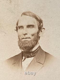 Original CIVIL War U. S. Pres. Abraham Lincoln True Look-a-like 1862 CDV Photo
