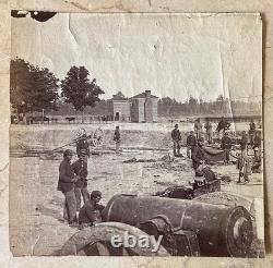 Original! CIVIL War Union Battle Of Seven Pines/fair Oaks Va. Gardner Photo 1862
