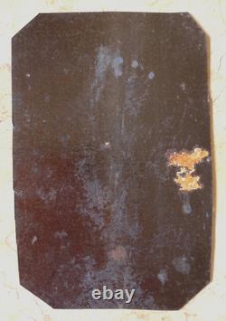 Original! CIVIL War Union Boy In Zouave Uniform 1/6 Plate Tintype