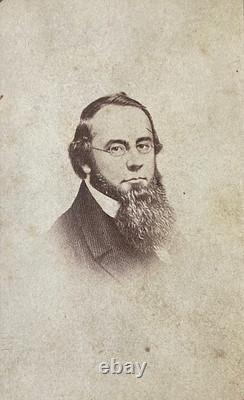 Original! CIVIL War Union Lincoln's Secretary Of War Edwin M. Stanton CDV Photo