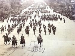 Original CW GAR 1892 Parade WASHINGTON, DC Albumen Photo, By GEORGE PRINCE 18x14