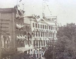 Original CW GAR 1892 Parade WASHINGTON, DC Albumen Photo, By GEORGE PRINCE 18x14