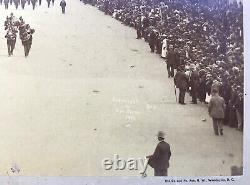 Original CW GAR 1892 Parade WASHINGTON, DC Albumen Photo, By GEORGE PRINCE 18x14