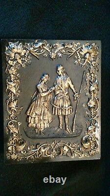 Original Civil War Era Double Image/Gold Toned Case