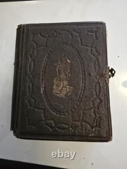 Original Civil War Era Family Photo Album. Full Of Tin Types And More