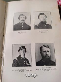 Original Civil War Regimental History Of The 46th Illinois Infantry Lots Photos