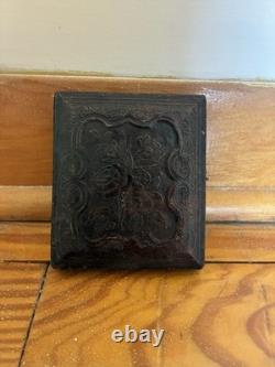 Original Civil War Tintype Cased Photograph Soldier Militaria 6th plate