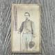 Original Civil War Union Cabinet Photograph Colored Shell Jacket Artillery