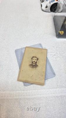 Original Civil War carte de visite of a Union officer, Newberne, NC, Jun 22,'64