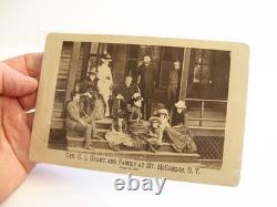 Original Photo of US Civil War General GRANT taken just days before his death