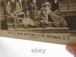 Original Photo of US Civil War General GRANT taken just days before his death