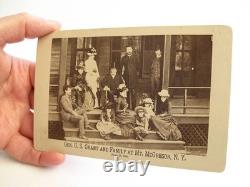 Original Photo of US Civil War General GRANT taken just days before his death