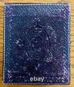 Original Pre Civil War 9th Plate Daguerreotype Photo Elderly Gentleman