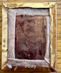Original Pre Civil War 9th Plate Daguerreotype Photo Elderly Gentleman