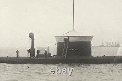 Original! Rare! CIVIL War Union Navy Ironclad Monitor Uss Canonicus Photo