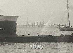 Original! Rare! CIVIL War Union Navy Ironclad Monitor Uss Canonicus Photo