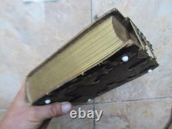 Outstanding, RARE DOUBLE Antique Civil War CdeV Photo Album, Carte de Visite