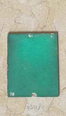 Oval Thermoplastic Gutta Percha Tintype Ambrotype Daguerreotype 1/16 Plate Frame