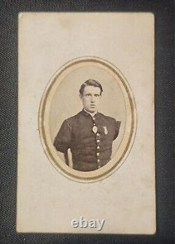 Pair of CDVs US Civil War Sgt. Alfred A. Stratton 147th NY Inf Double Amputee