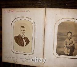 Photo Album inl KIA Civil War Confederate Soldier Vet Louisiana MO Virginia Rare