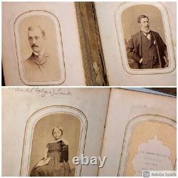 Photo Album inl KIA Civil War Confederate Soldier Vet Louisiana MO Virginia Rare