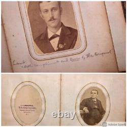 Photo Album inl KIA Civil War Confederate Soldier Vet Louisiana MO Virginia Rare