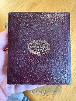 Photo Ambrotype Cased Gentleman by Byron Civil War 1/6th Plate Nottingham