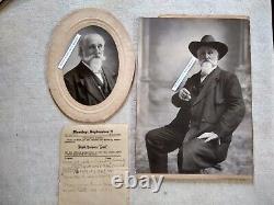 Photos & DOCUMENTS 1880s-1900s Confederate Dr. Claudius E. R. King SAN ANTONIO TX