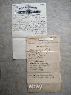 Photos & DOCUMENTS 1880s-1900s Confederate Dr. Claudius E. R. King SAN ANTONIO TX
