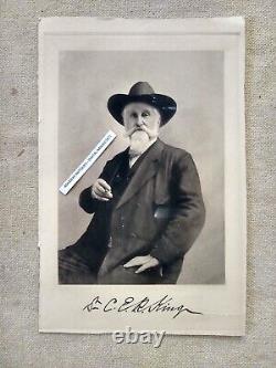 Photos & DOCUMENTS 1880s-1900s Confederate Dr. Claudius E. R. King SAN ANTONIO TX