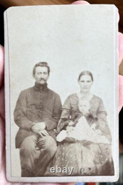 Post-Civil War CDV of A. D. Lile, 18th Michigan, possible Sultana survivor