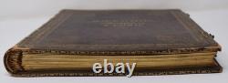 Post Civil War Leather Photo Album New York State Assembly 1867 Autographs