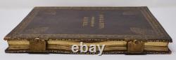 Post Civil War Leather Photo Album New York State Assembly 1867 Autographs