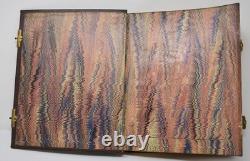 Post Civil War Leather Photo Album New York State Assembly 1867 Autographs