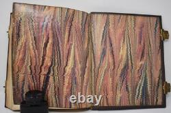 Post Civil War Leather Photo Album New York State Assembly 1867 Autographs