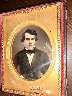 Pre Civil War Daguerreotype By New Orleans Louisiana Photographer E Jacobs Rare