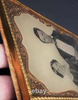 Pre Civil War Half Plate Ambrotype by Hopkinsville Kentucky E L Foulks Prototype