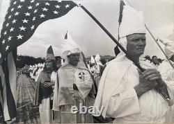 Press Photo KKK KU KLUX KLAN American secret Society After Civil War