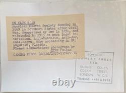 Press Photo KKK KU KLUX KLAN American secret Society After Civil War