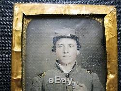 Published Civil War Confederate Officer's Ambrotype Photo
