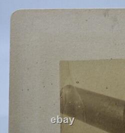 RARE 1863 Mounted Civil War Group Photo US Navy UNION Officers USS Richmond VA