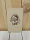 Rare Antique 1860s Crying Mourning Girl Cdv Photo Civil War Era Drawn