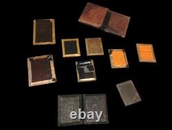 RARE Antique Ambrotype Tintype Daguerreotype Photo Lot Victorian Civil War Era