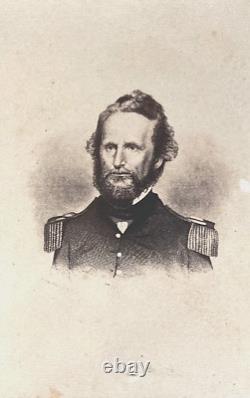 RARE! CIVIL WAR 1st UNION GENERAL KILLED IN ACTION NATHANIEL LYON CDV PHOTO