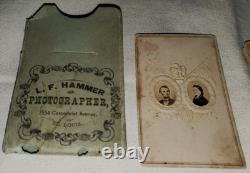 RARE CIVIL WAR ERA ABRAHAM LINCOLN & MARY ORIGINAL PHOTOGRAPH FOUND IN BOX vafo