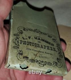 RARE CIVIL WAR ERA ABRAHAM LINCOLN & MARY ORIGINAL PHOTOGRAPH FOUND IN BOX vafo