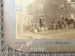 RARE! CIVIL WAR GETTYSBURG GETTYSBURG BUILDING by LEVI MUMPER PHOTO 1870's