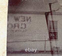 RARE! CIVIL WAR MAN with DOG AT NEW ENGLAND CHOWDER RESTAURANT TINTYPE PHOTO RARE! CIVIL WAR MAN with DOG AT NEW ENGLAND CHOWDER RESTAURANT TINTYPE PHOTO